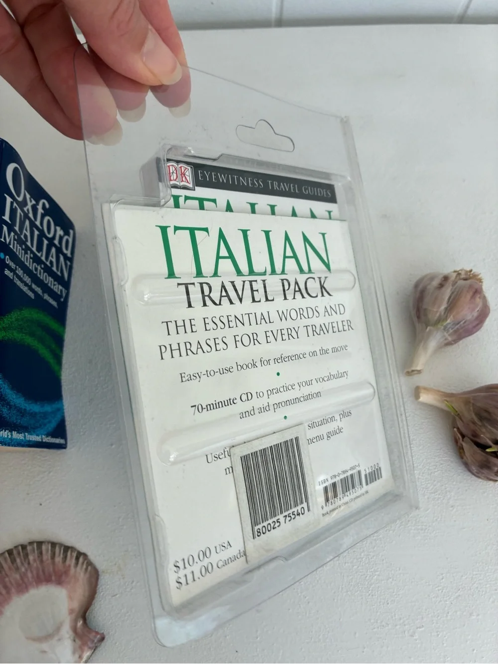 Set of three Italian language learning resources shown - bundles & offers - YES